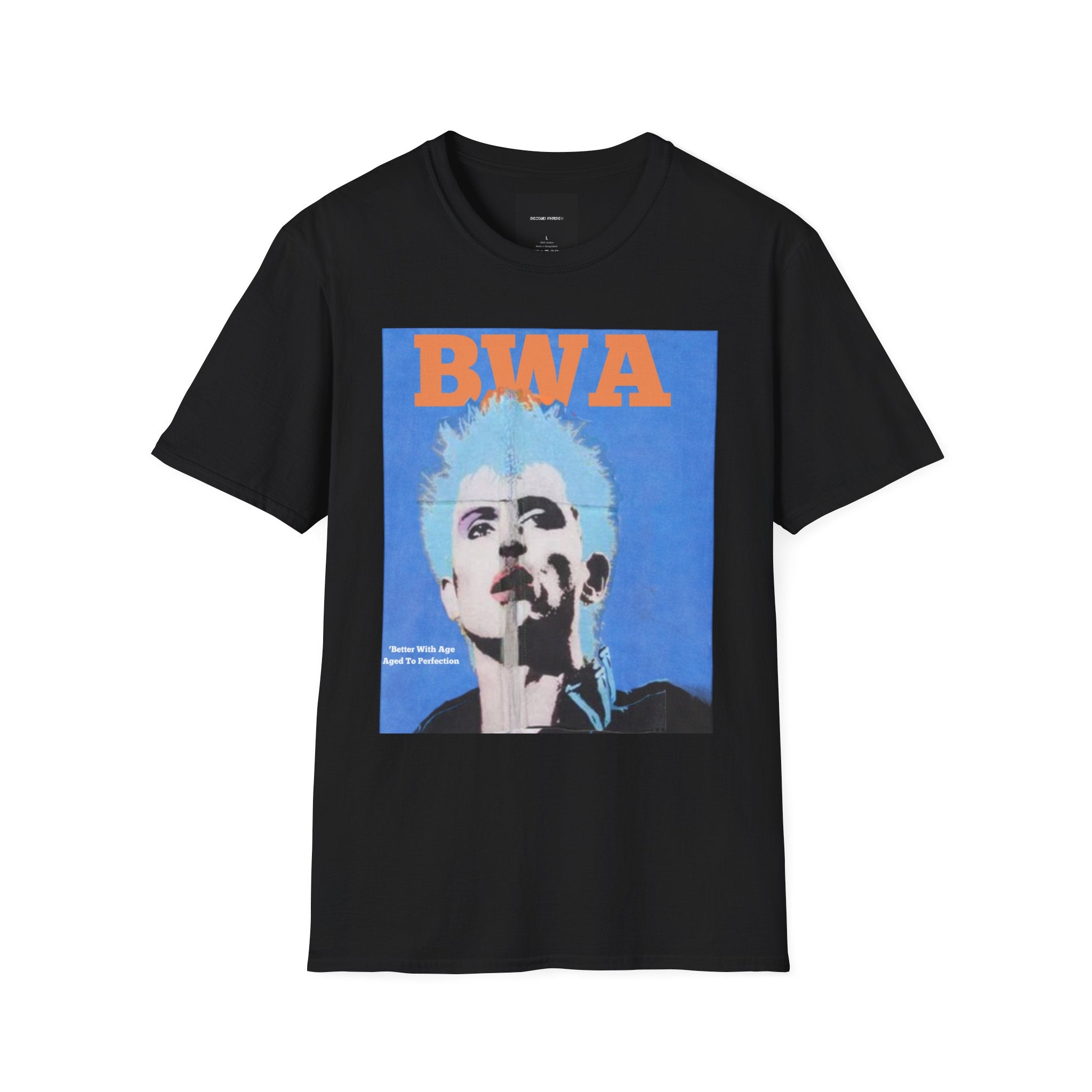 BWA Punk Portrait T-Shirt | Retro Pop Art Music Tee