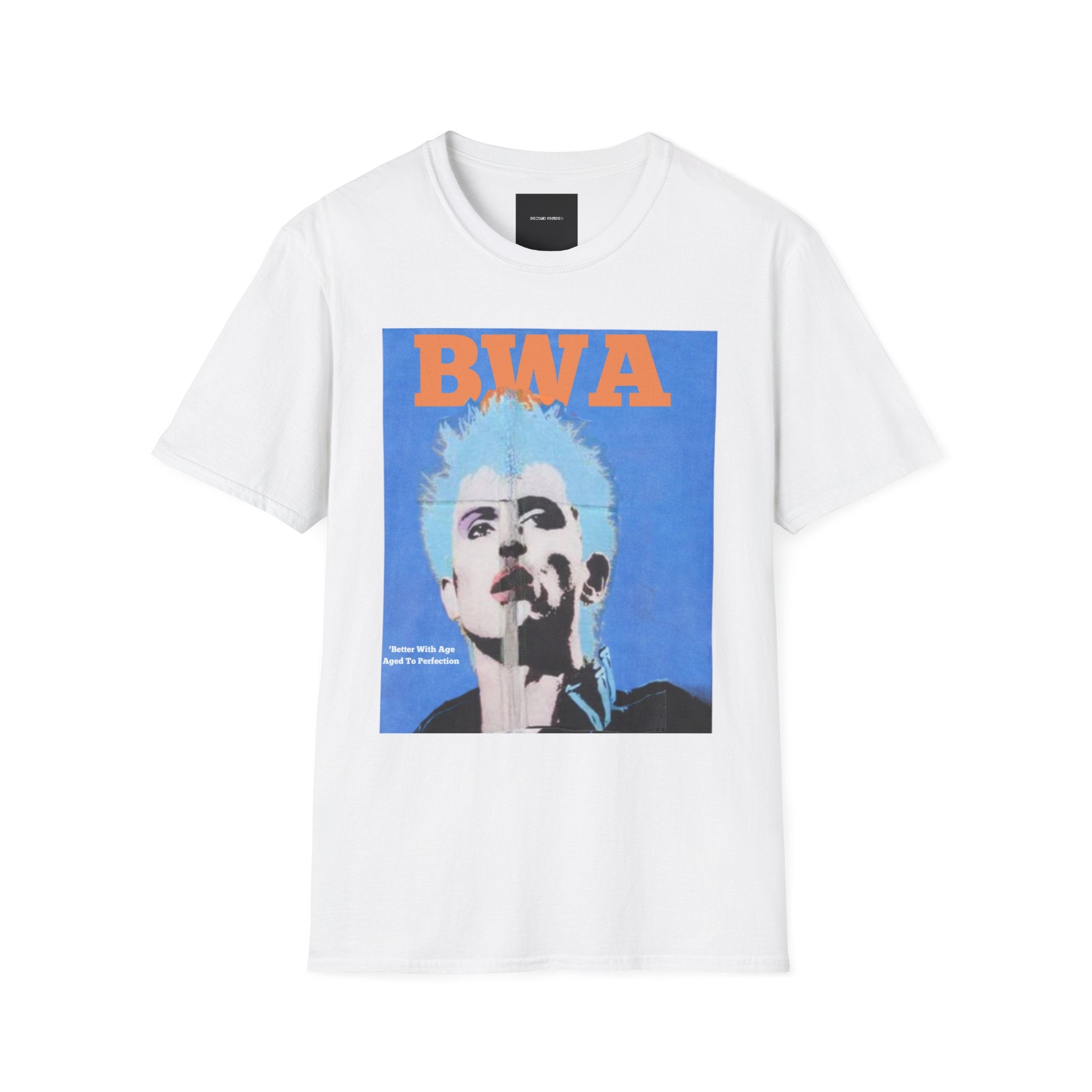 BWA Punk Portrait T-Shirt | Retro Pop Art Music Tee