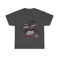 Distorted Face Thrifted Streetwear Tee | Vintage Grunge Graphic T-Shirt