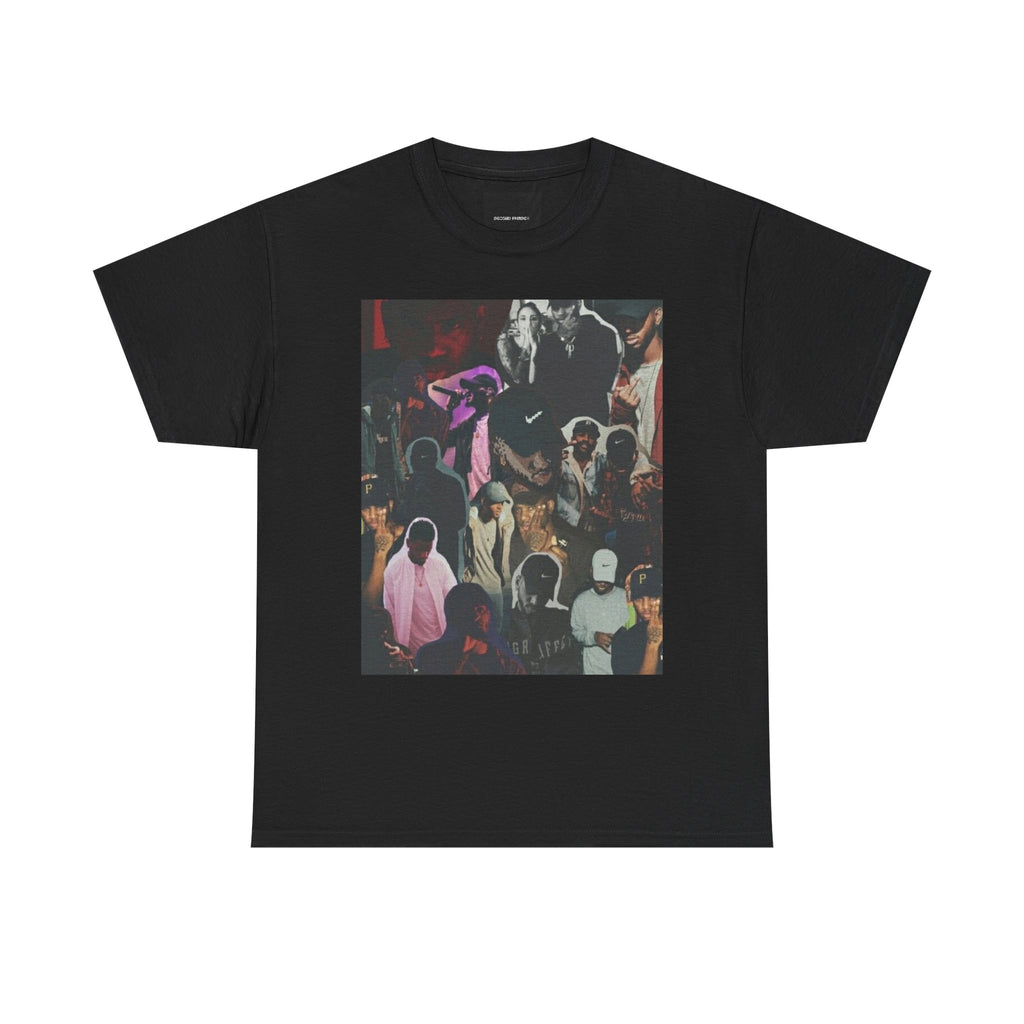 Fan Collage Graphic Tee | Vintage Unisex Heavy Cotton Tee