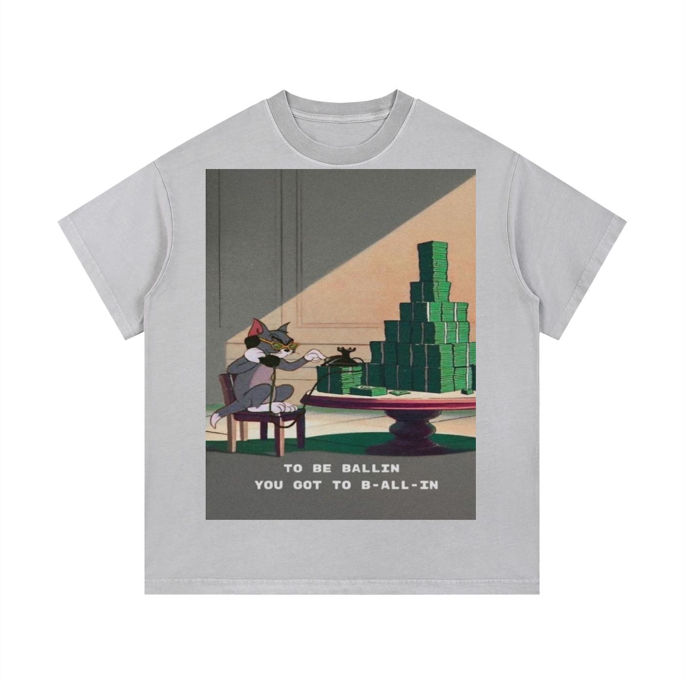 B-ALL-IN Motive Script T-shirt