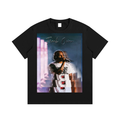 Live Performance Graphic T Shirt, Vintage Concert Style Tee, Oversized Streetwear Cotton Shirt, Black Aesthetic Unisex Top