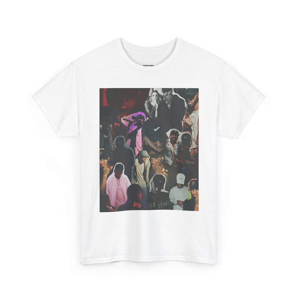 Fan Collage Graphic Tee | Vintage Unisex Heavy Cotton Tee