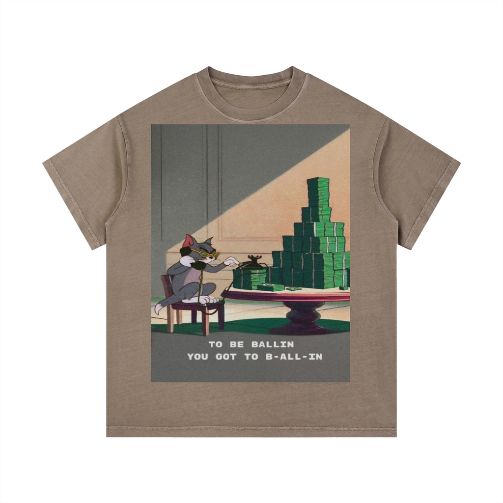 B-ALL-IN Motive Script T-shirt