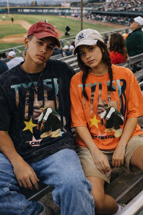 Tyler, The Creator Snow Washed Oversized Cotton T-Shirt