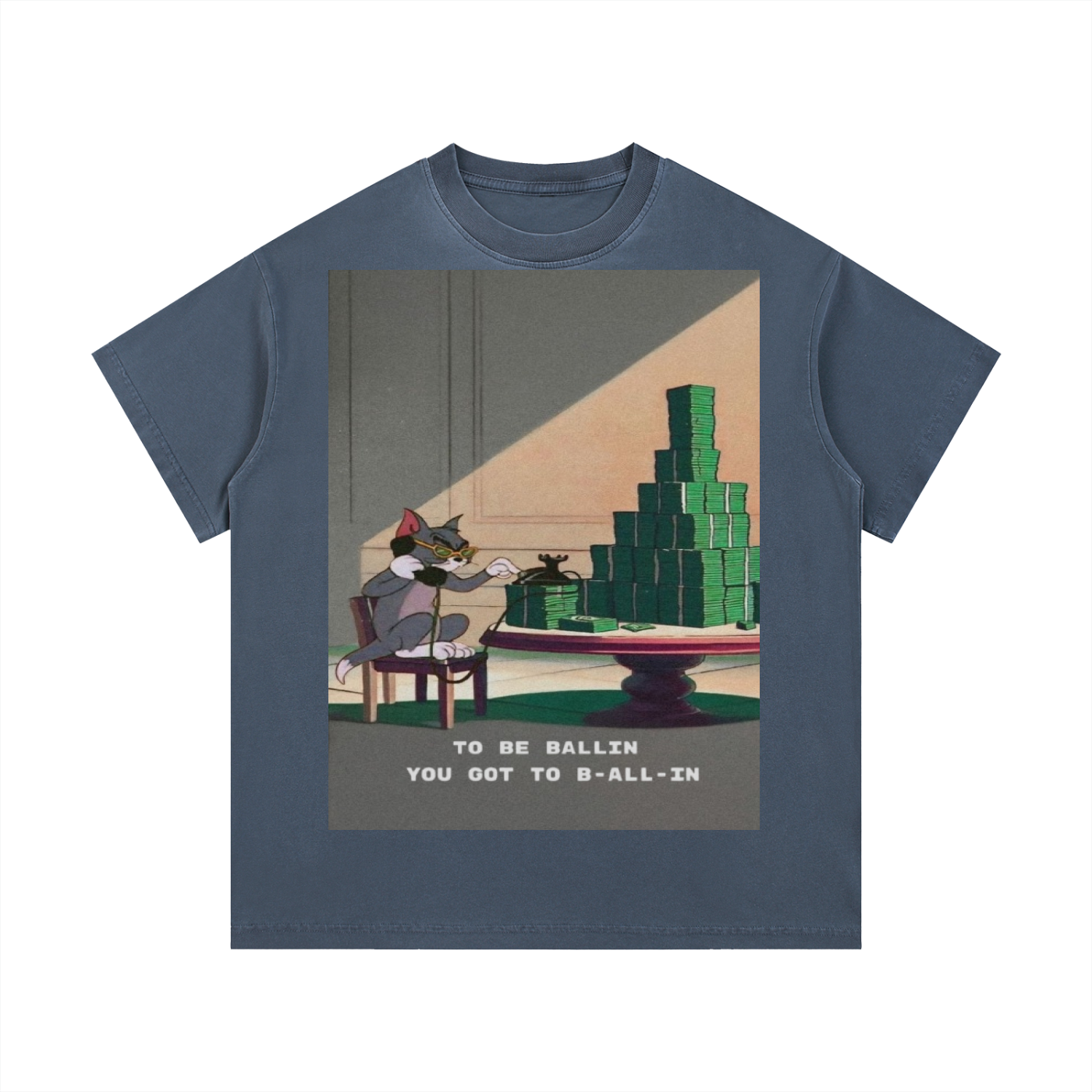 B-ALL-IN Motive Script T-shirt