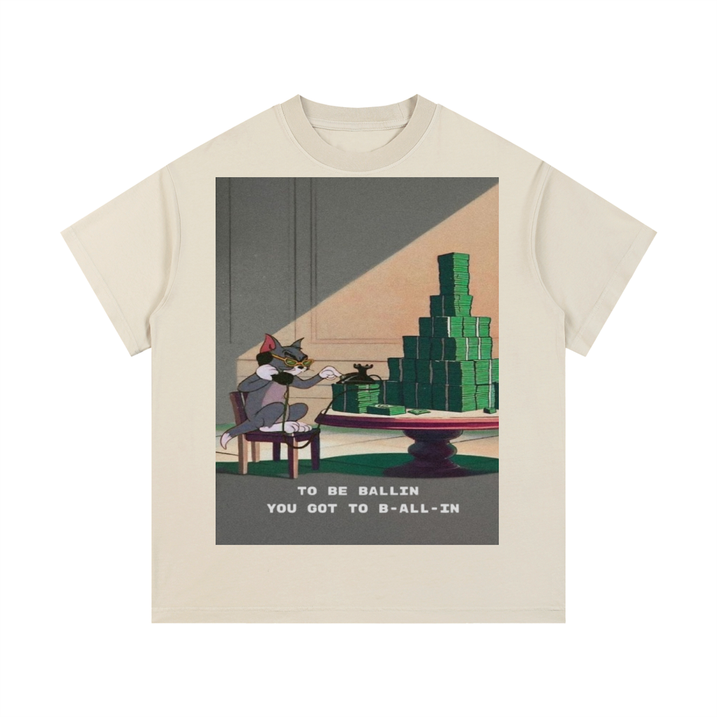 B-ALL-IN Motive Script T-shirt